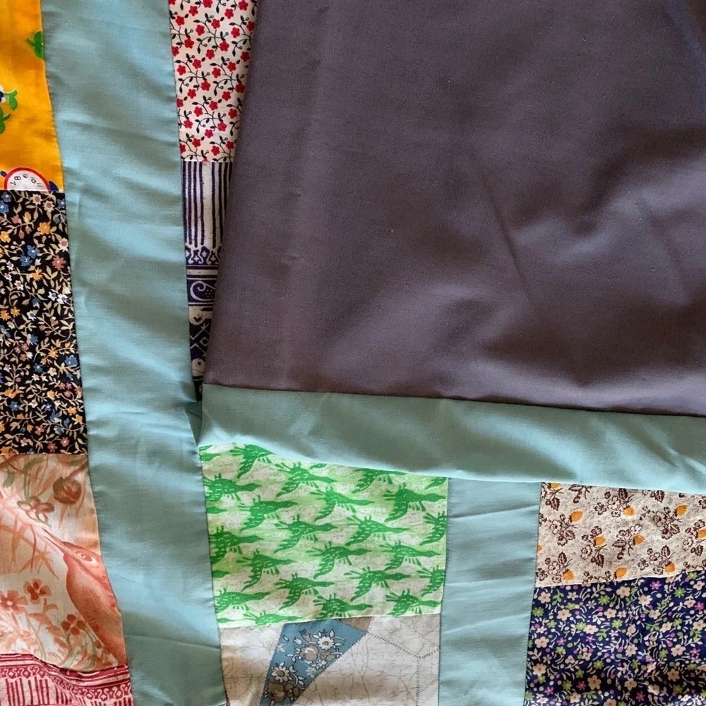 Quilt Patchwork Flowers Floral Paisley